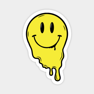 Drippy Smiley Magnet