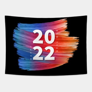 2022 New Year Color Splash Tapestry