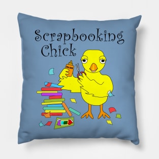 Scrapbooking Chick Pillow