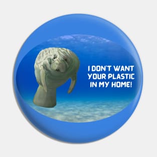 Manatee Pin