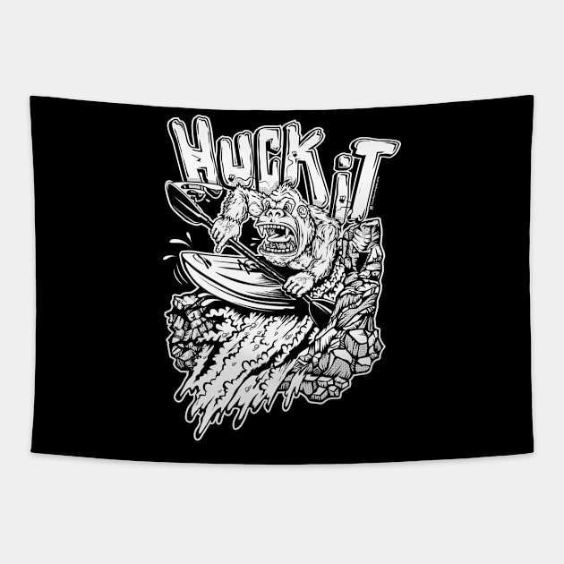 HUCK IT! Tapestry by OutdoorMayhem