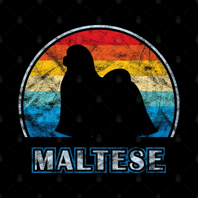 Maltese Vintage Design Dog by millersye