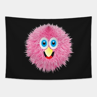 Mr. hairy funny cartoon character Tapestry