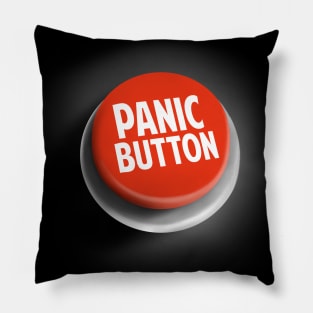 Funny Panic Button - Emergency Red Alert Pillow