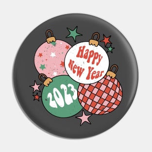 Happy New Year Pin