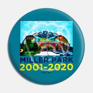 Miller Park • Milwaukee Brewers • MKE WI Pin