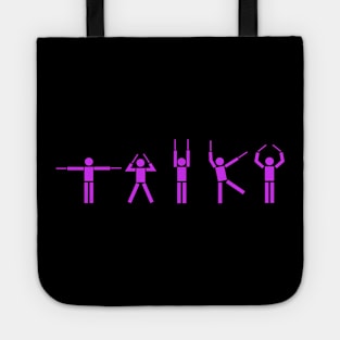 Taiko People violet Tote