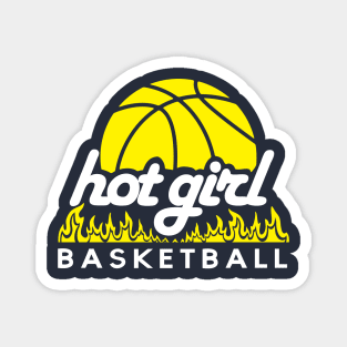 Hot Girl Basketball Magnet