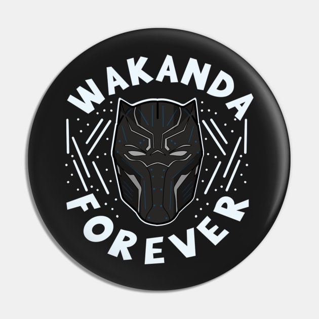 Wakanda Forever Pin by maersky