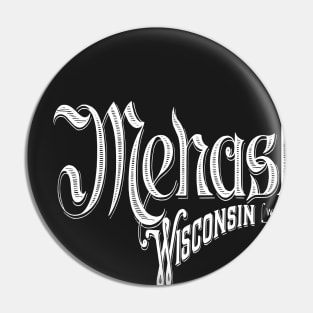 Vintage Menasha, WI Pin