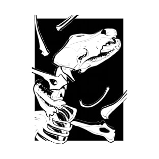 Dog Skeleton T-Shirt