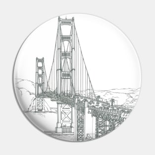 Golden Gate Bridge Pin