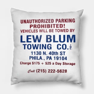 Lew Blum Towing Pillow