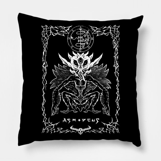 ASMODEUS Pillow by Krobilad