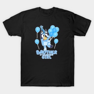 Bluey Logo T-Shirt All Sizes Adults Kids TV Programme Bingo Fun Characters  Gift