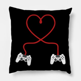 Game Lover Valentines Day Pillow