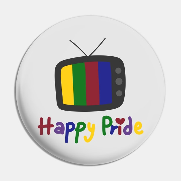 Happy pride on TV Pin by Outstanding W