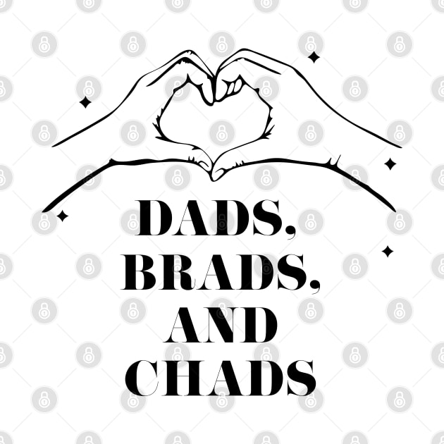 Dads, Brads, and Chads Heart Hands by TheTreasureStash