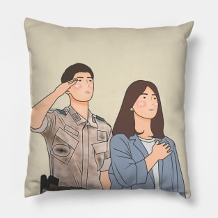 Descendants of The Sun Pillow