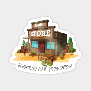 Having all you need mini store Magnet