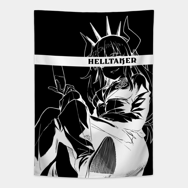 Helltaker Tapestry by nagai