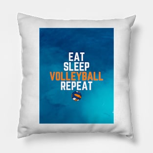 Volleyball tee shirt designs Pillow