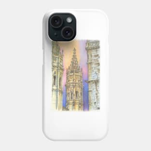 Jerónimos Monastery. Lisbon towers. torres Phone Case