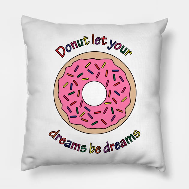 Donut game is strong. Pillow by BOT