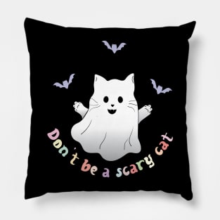 Don’t be a Scary Cat! Halloween Pillow