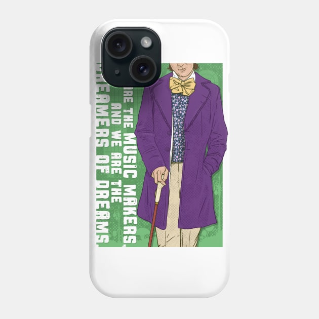 The Music Makers Phone Case by flowwestprintandapparel