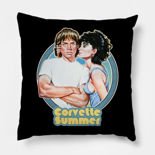 Corvette Summer / Retro  Movie Design Pillow