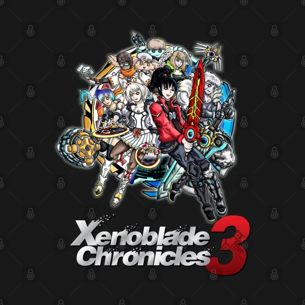 Xenoblade Chronicles 3 Heroes by WarioPunk