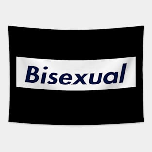 SUPER BISEXUAL LOGO Tapestry