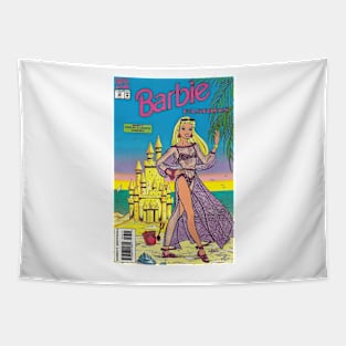 Barbie Comics - Take her to the Seaside Tapestry