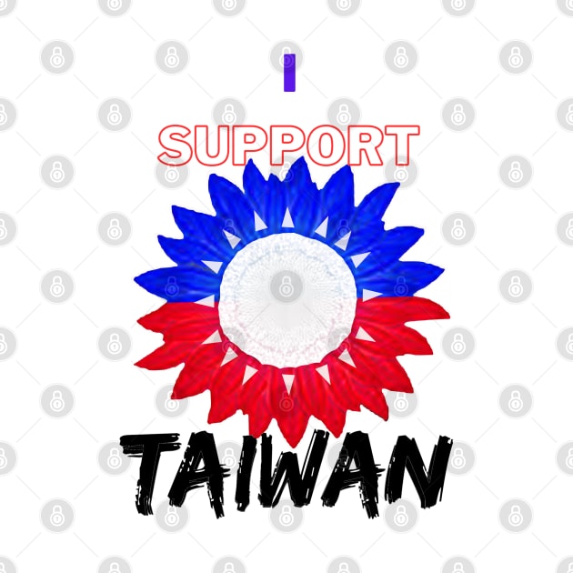 Sunflower of peace - I support Taiwan by Trippy Critters