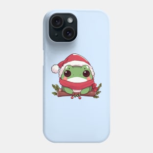 Cute Christmas Mini Frog Phone Case