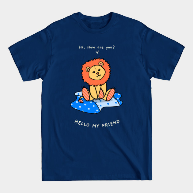 Discover Hi my friends - Kids - T-Shirt