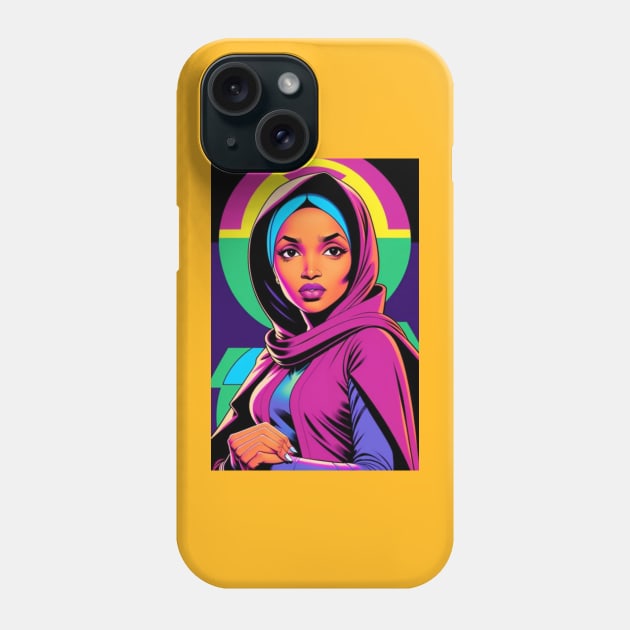 THE SQUAD-ILHAN OMAR 6 Phone Case by truthtopower