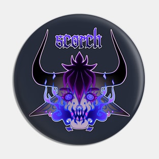 Scorch Demon Pin