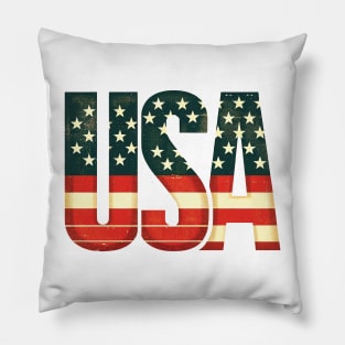 USA Flag Pillow