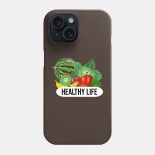 Healthy life diet Phone Case