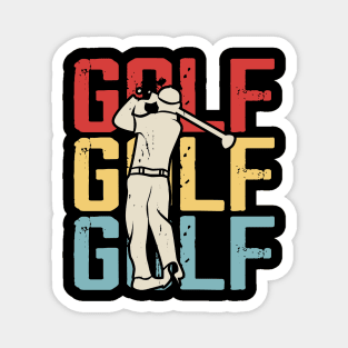 Golf T Shirt For Women Men Magnet