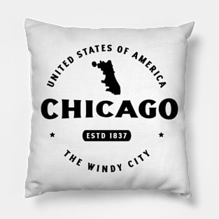 Chicago Urban Gust Pillow