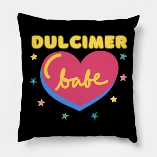 Dulcimer Babe Pillow