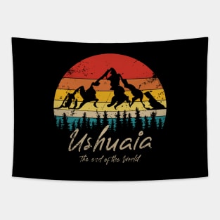 USHUAIA - GRUNGE COLLECTOR DESIGN Tapestry