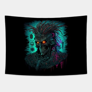 Cyber Shaman Tapestry