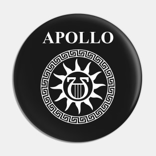 Apollo Greek God Pin