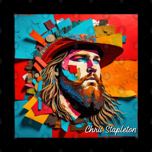 Chris Stapleton // Paper Art by Otmr Draws