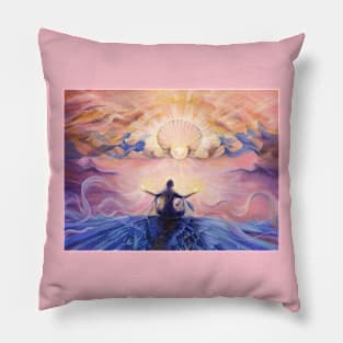 SUGILITE. Meditation with Aphrodite. Soul of the Stone series Pillow