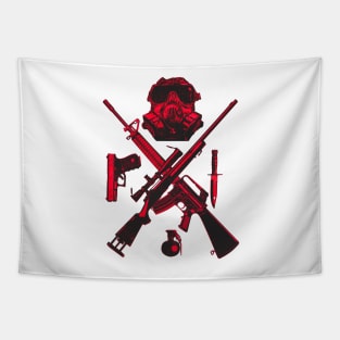 I'm PREPPER (red) Tapestry